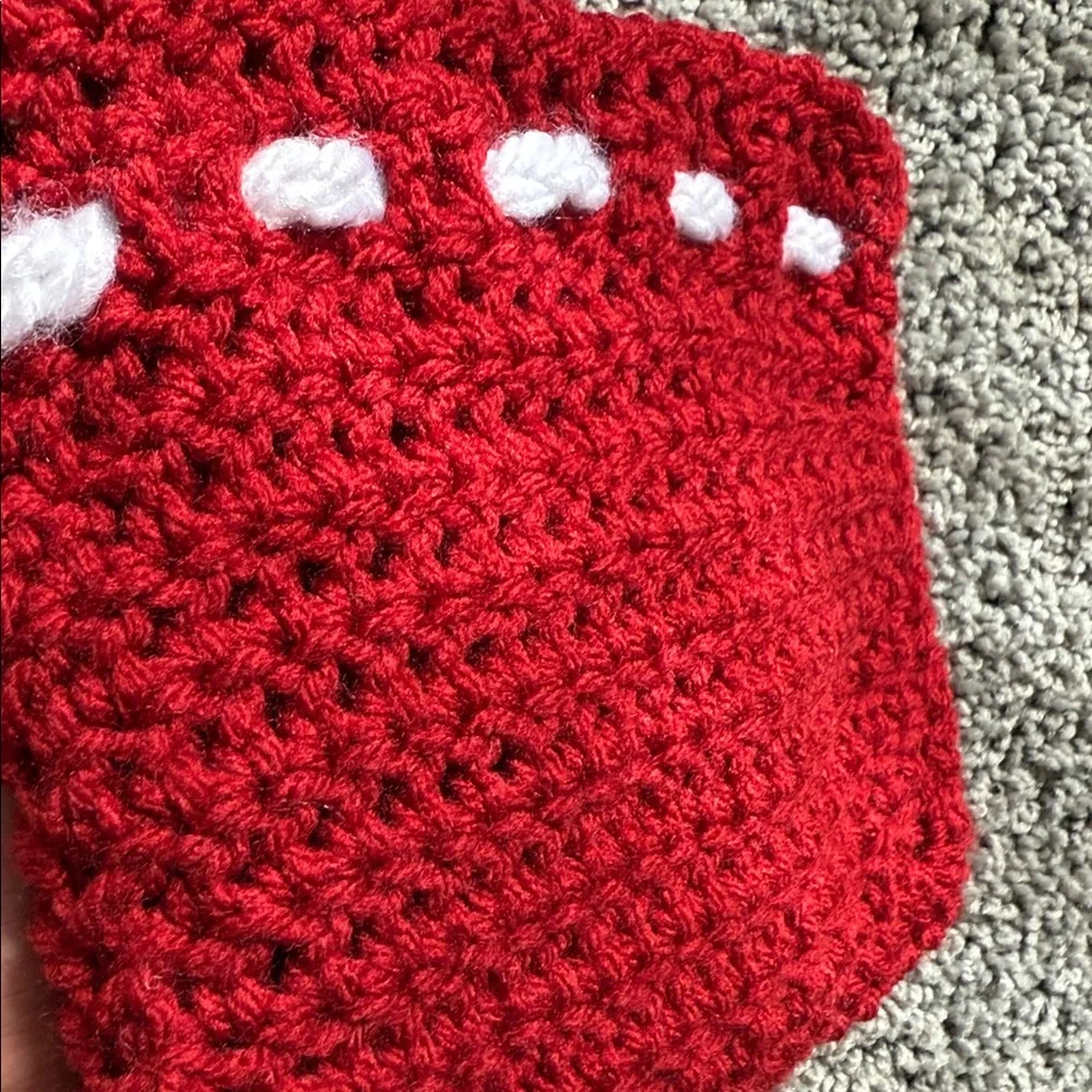 Crochet Drawstring Pouch